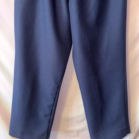 Alfred Dunner Blue Relaxed Fit Trousers - Picture 6 of 9